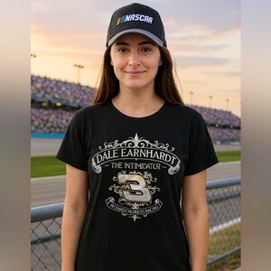 NWT Dale Earnhardt NASCAR The Intimidator women’s size XL